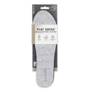 Light Heather Grey FLAT SOCKS Comfort Womenswear