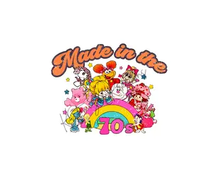 Made In The 70s 70's • T-shirt Tee Shirt Comfortable Unisex Top Skull Cute 70s Baby