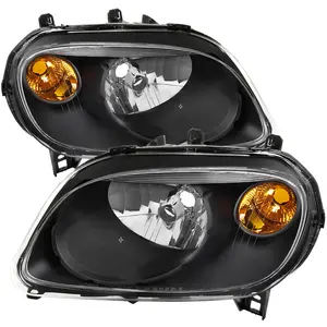 2006-2011 Chevrolet HHR Factory Style Headlights (Matte Black Housing/Clear Lens)