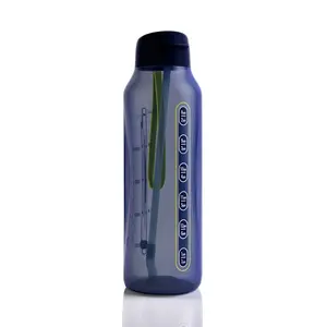 Tupperware AquaVibe Water Bottle | 35oz. / 1.03L Color Nocturnal sea