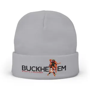 Buckheem Embroidered Knit Beanie — Bucket The Puppet Edition