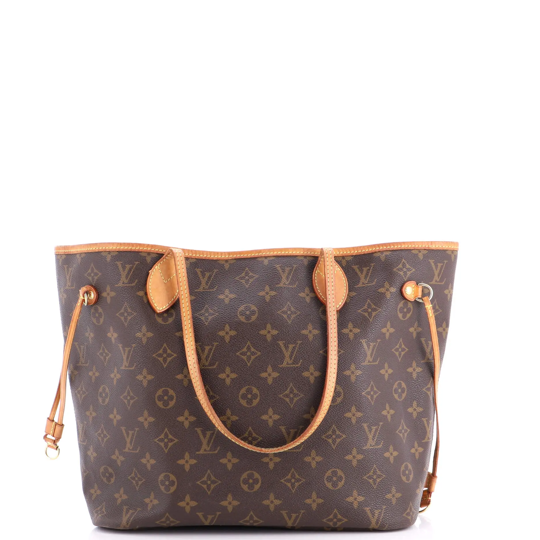 Pre-owned Louis Vuitton Canvas Coated Tote Bags REBAG Neverfull Tote Monogram Canvas MM by Rebag