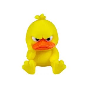 2 Packs Funny Angry Duck Statue, Cute Cartoon Figurine,Multi-Purpose Indoor-Outdoor Home Decor Gift for Family and Friends