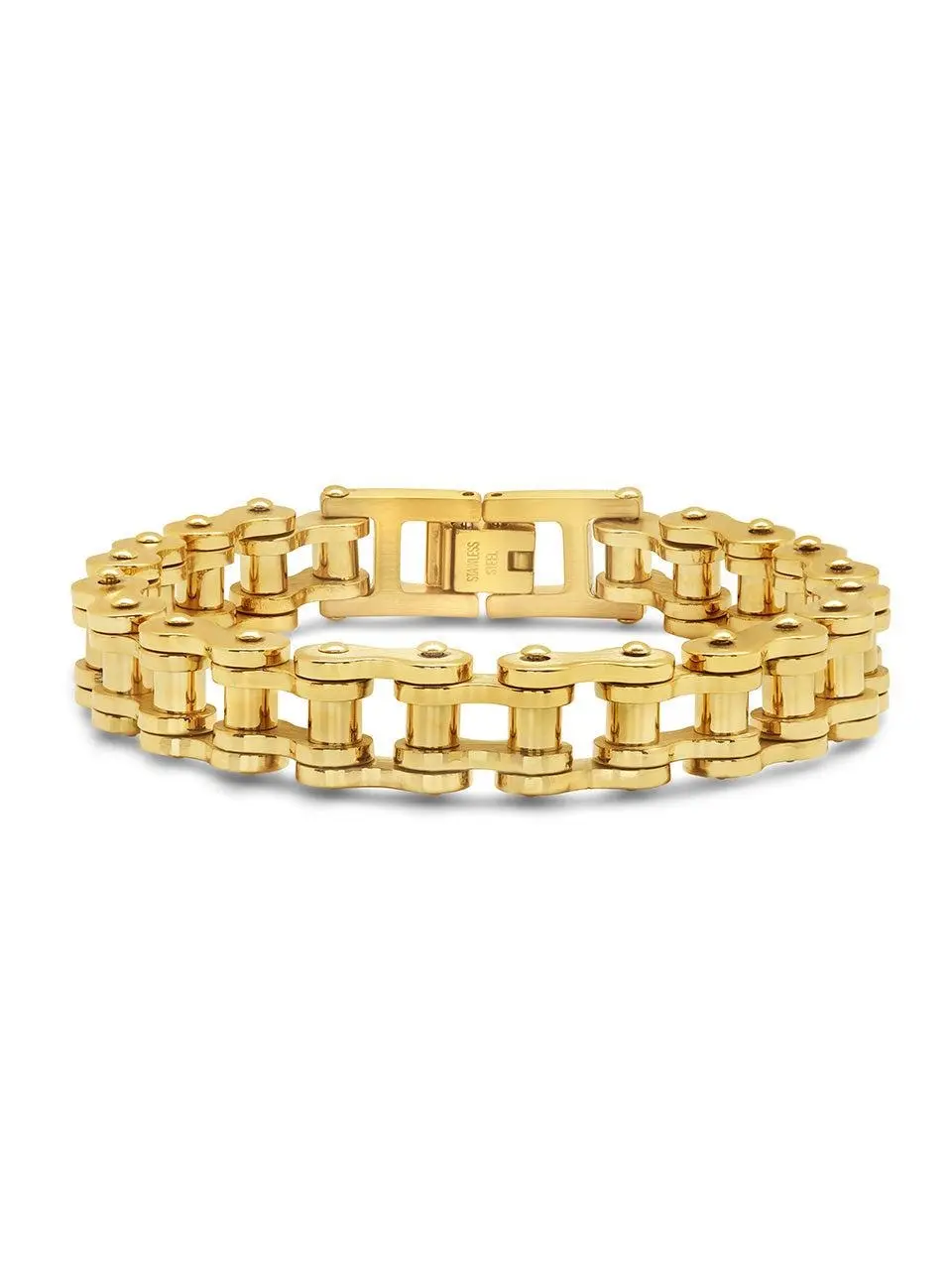 Bolt Watch Band Chain Bracelet