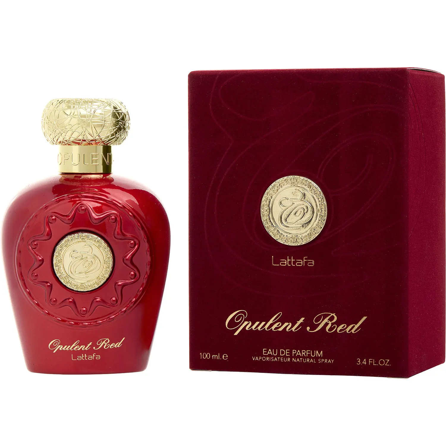 Lattafa Opulent Red By Lattafa Eau De Parfum For Unisex