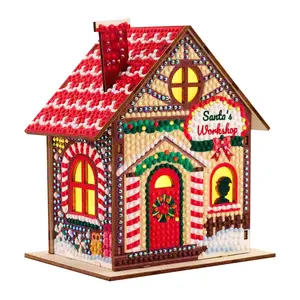 Gem House - Santa's Workshop Diamond Painting Kit