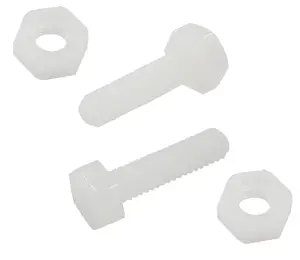 PlatinumRC Nylon Breakaway Bolts w/ Nut (2 Pairs)