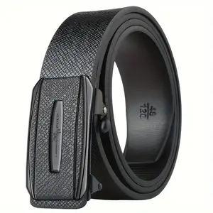 【dealsforyoudays】MensBelt Leather Ratchet Easy Release Belt For MenDesigner Belt Dress and Casual with AdjustableBuckle for Men's Wear Gift Textured Fathers Gift