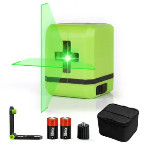 Tanlook Laser Level,Green Beam Laser Level, equipped with 2 lithium batteries, suitable for picture hanging, tile laying, home renovation and indoor projects