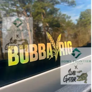 Bubba Rig Decal Truck Sticker