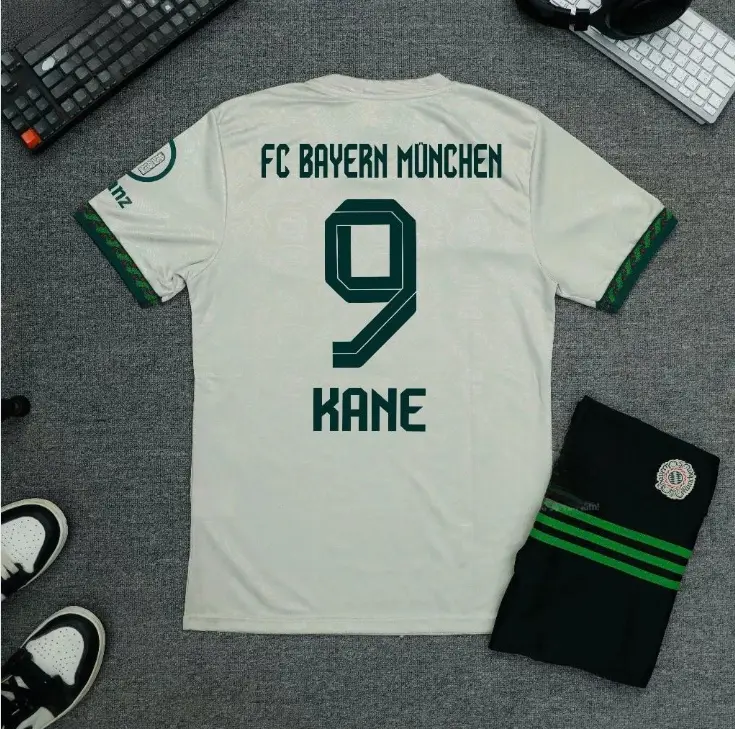 Bayern No. 9 Kane Soccer Jersey – Premium Breathable Football Fan Shirt for Men & Women