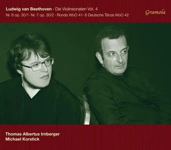 Beethoven / Irnberger / Korstick - Beethoven: The Violin Sonatas, Vol. 4  [SUPER-AUDIO CD] Hybrid SACD