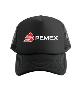 Pemex Mexico #3 SnapBack/Trucker Hat - Black, Unisex Baseball Cap, Cotton