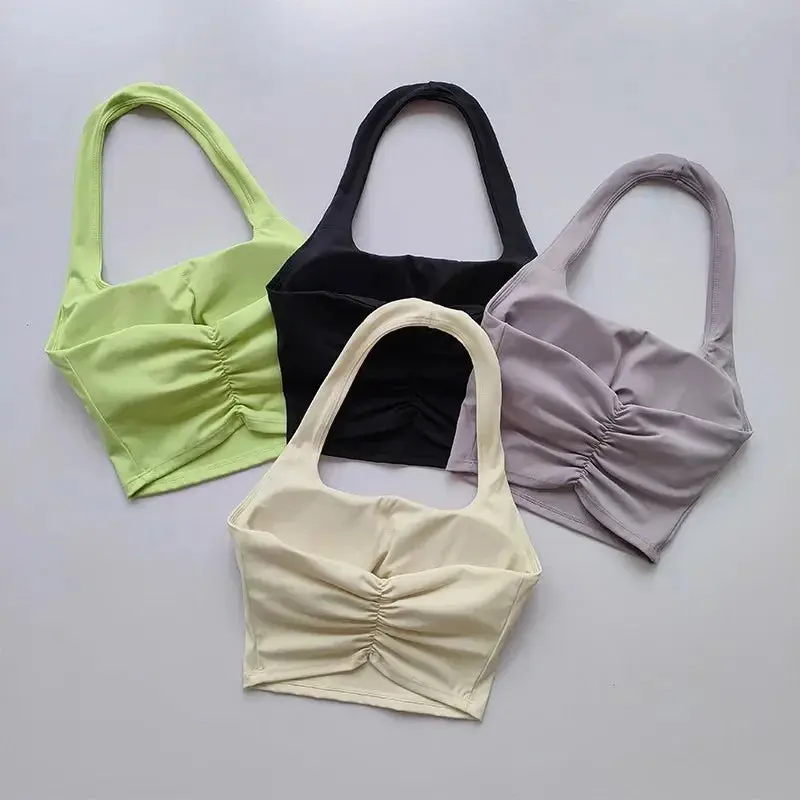 EASYFIT Fitness Bra Workout Tops Gym Fitness Sports Bras Sexy Athletic Sport Bra Women Backless Gym Yoga Crop Top