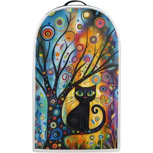 Cat Print Blender Cover Small Kitchen Appliance Covers for Stand Mixer Coffee Juicer Maker Blender Dust and Fingerprint Protection