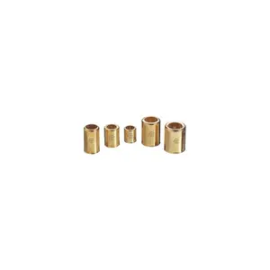 212 MAIN Western Enterprises Model 3588 Brass Hose Ferrules - 0.75 in. Length, 0.564 in. Inside Diameter, 12 lbs., Fast & Semi-Permanent Attachment, Functionality & Durability, Low-Pressure Household Appliance Part