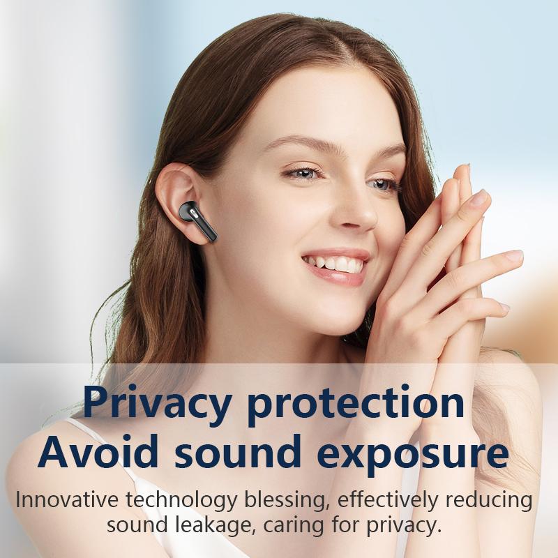 K550 Bluetooth 5.4 Earbarz with Alloy Case – 360° Panoramic Sound, HD Call, Noise Reduction, Long Battery, Waterproof Sports Earphone