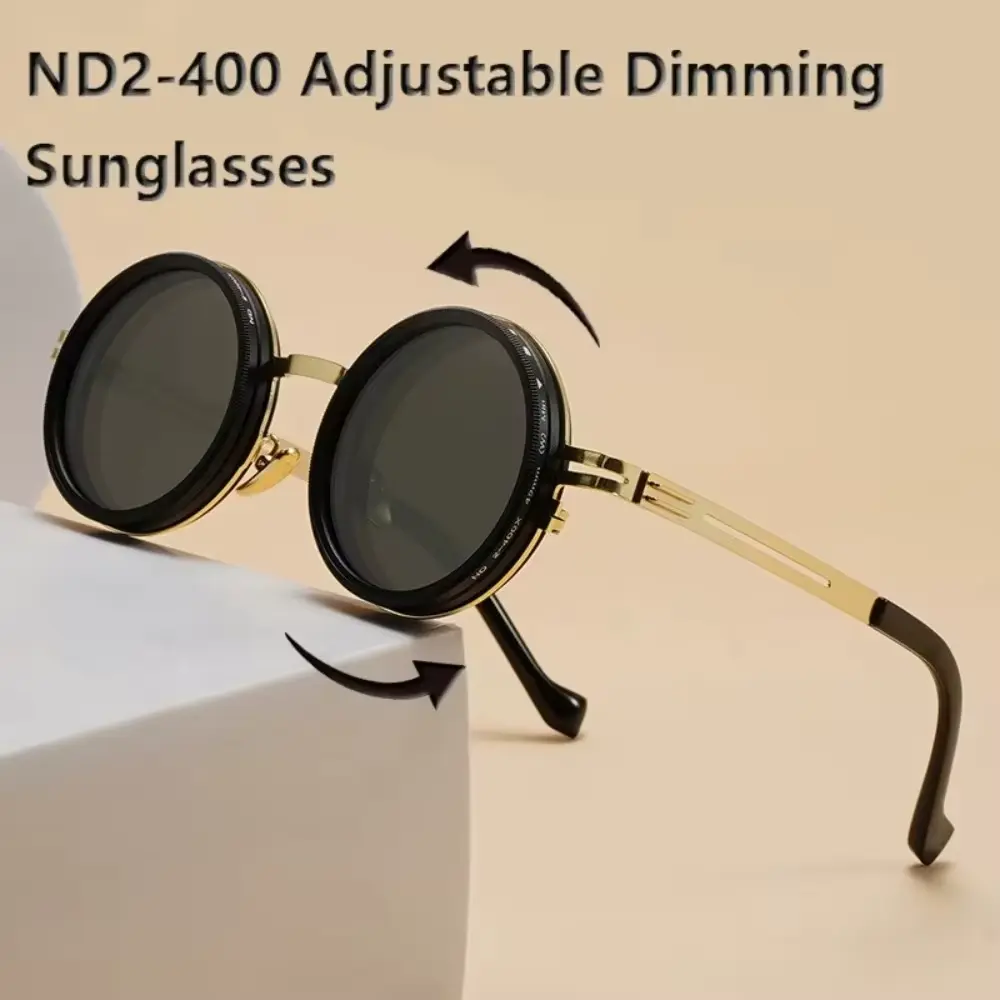 Adjustable Dimming Glasses ND Filter UV400 Polarized Sunglasses  NAN