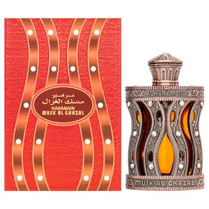 AL HARAMAIN Musk-Al Ghazal Unisex Concentrated Perfume Oil, 1.01 oz