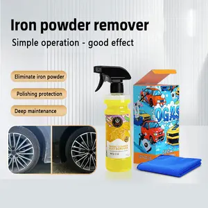 Car wheel cleaner, paint iron powder rust remover, car beauty coating agent, multi-effect cleaner - car accessories - car beauty maintenance car wheel hub repair kit