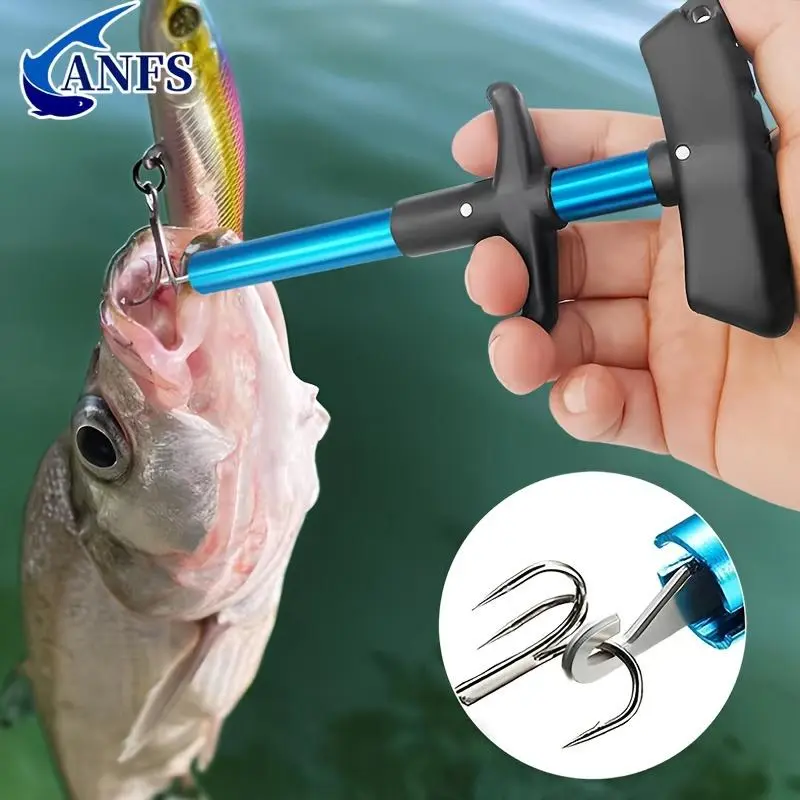 easy release fish hook Removal Tool/Fishing Pliers : Sports & Outdoors This tool is an excellent way to minimize unnecessary harm to fish. Study: Hook designed to help