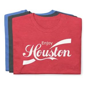 Enjoy Houston Funny Retro Houston Parody T-Shirt