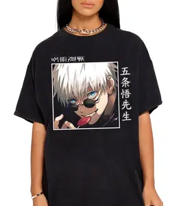 Cool Gojo Satoru Summer Shirt, Satoru Gojo T-Shirt, Gojo Satoru Merch Shirt, Manga Shirt, Anime Shirt, Anime Lover Tee