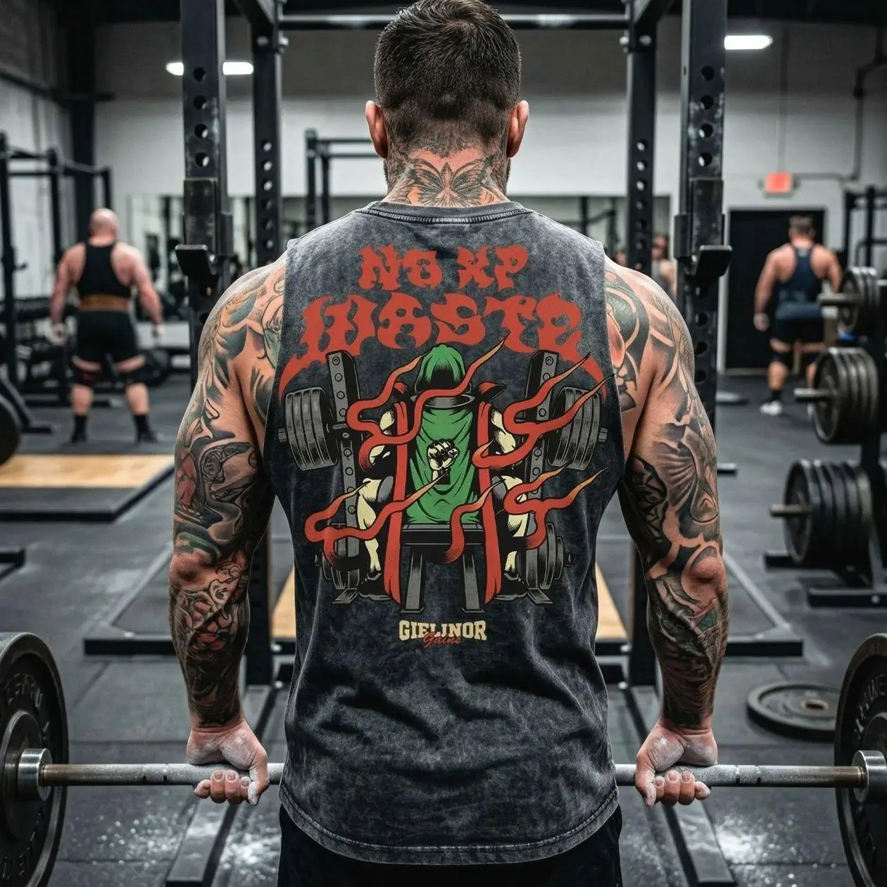OSRS No XP Waste Wash Tank Top Heavyweight Workout Tank Old School Runescape For Him