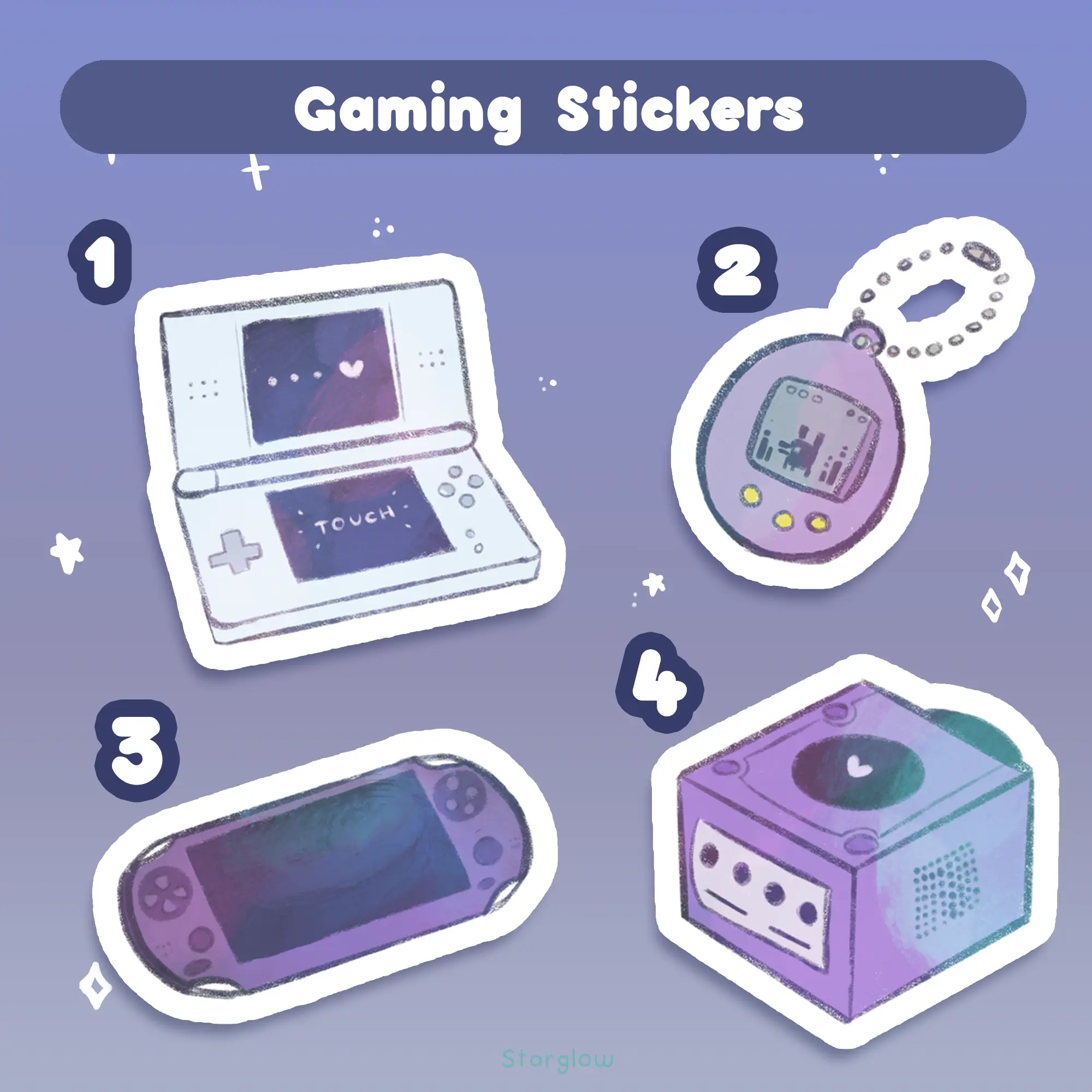Gaming Console Stickers