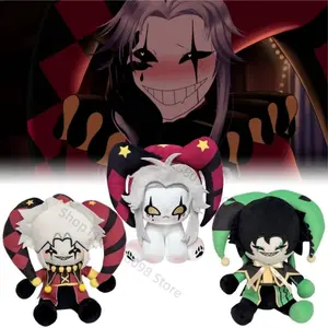 20cm New The Freak Circus Pierrot Plush Pierrothe Harlequin Plush Freaks Pierrot Doll Toy Anime Game Peripherals Plushie Gift