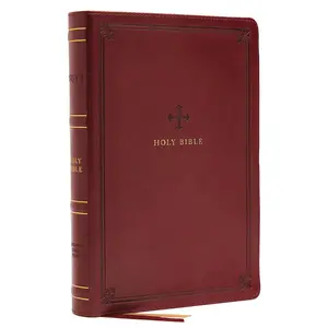 NRSV, Catholic Bible, Standard Personal Size, Leathersoft, Red, Comfort Print: Holy Bible by Catholic Bible Press [Leathersoft Book]