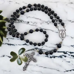 Black Onyx Rosary