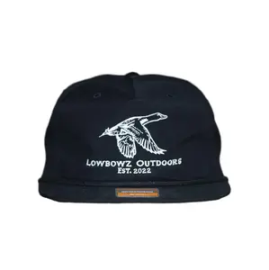 Black Mallard Rope Hat Black Mallard Rope Hat