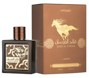 Lattafa Perfumes Qaed Al Fursan Untamed Eau de Parfum – 100ml (3.4 fl oz) – Bold Unisex Fragrance