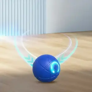 Interactive Gravity Bounce Dog Toy, Durable Interactive Chew Training Ball with Auto-Teasing Function, Rechargeable Lithium Polymer Battery Electric Pet Toy