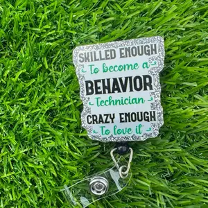 Skilled behavior technician badge Reel