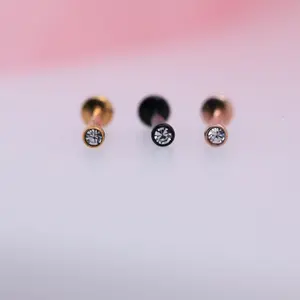 Threadless Gem Labret