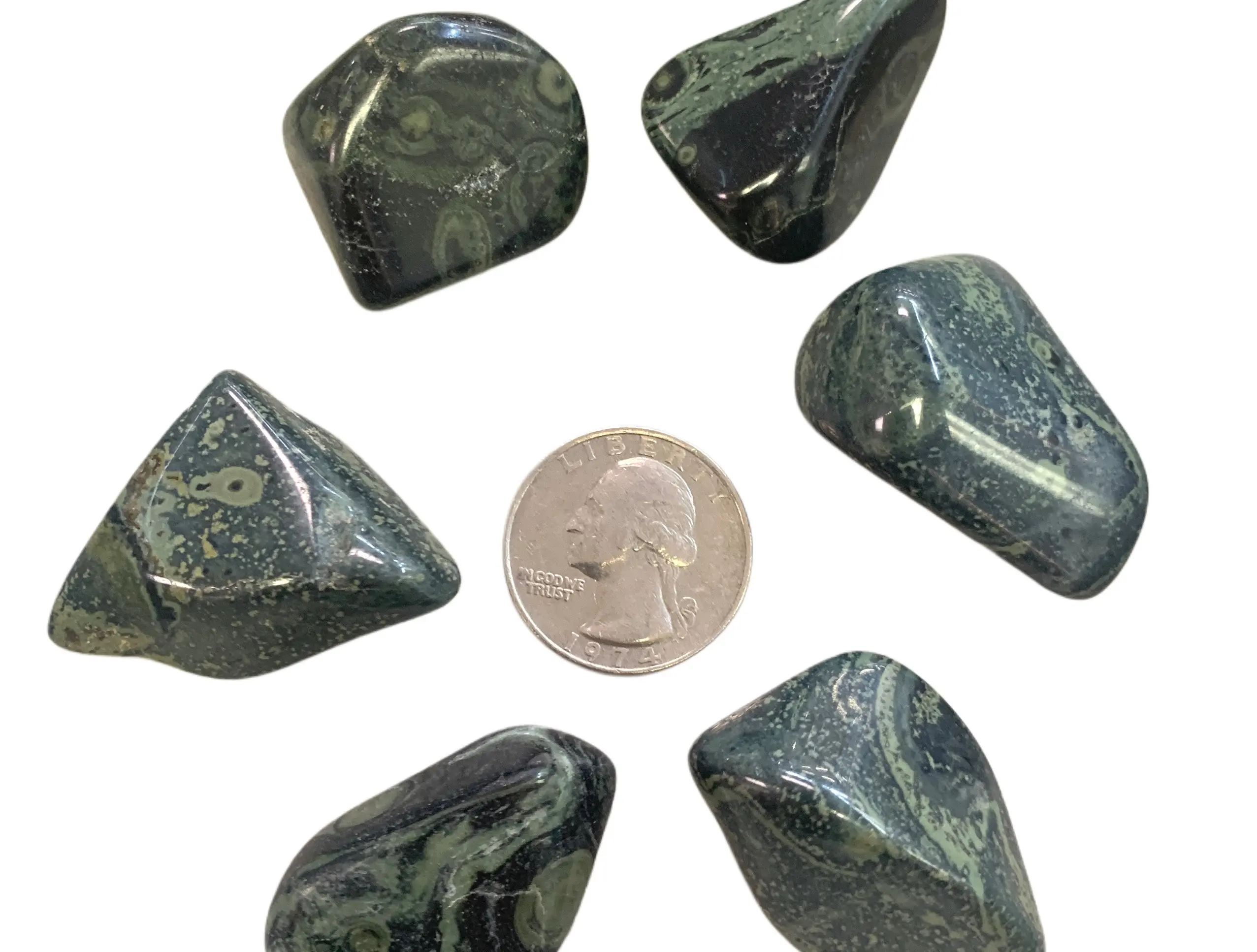 Kambaba Jasper Tumbled Stone
