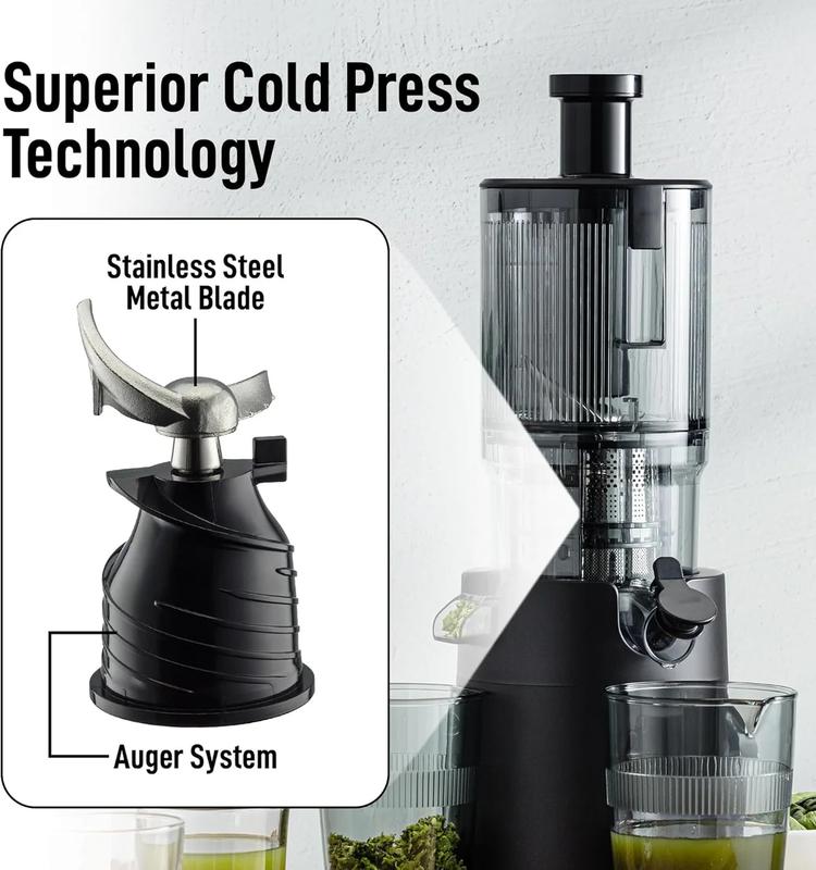 Wide Chute Cold Press Juicer