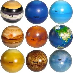 9(PCS) Solar System Toy Planet Model, Nine Planet Children's Educational Toy Ball, Children's and Adult Decompression Toys, Space Party Gifts, Astronomy Lovers Gifts Birthday Gifts Ideas