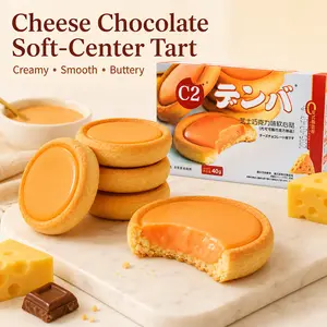 Chocolate Lava Soft Tart, Viral Snack - TikTok’s Favorite Creamy Sweet Chocolate Snack Bite