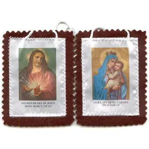 Brown Wool Scapular