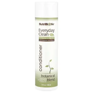 NutriBiotic Everyday Clean Conditioner, Botanical Blend, For Normal to Oily Hair, 10 fl oz (296 ml)