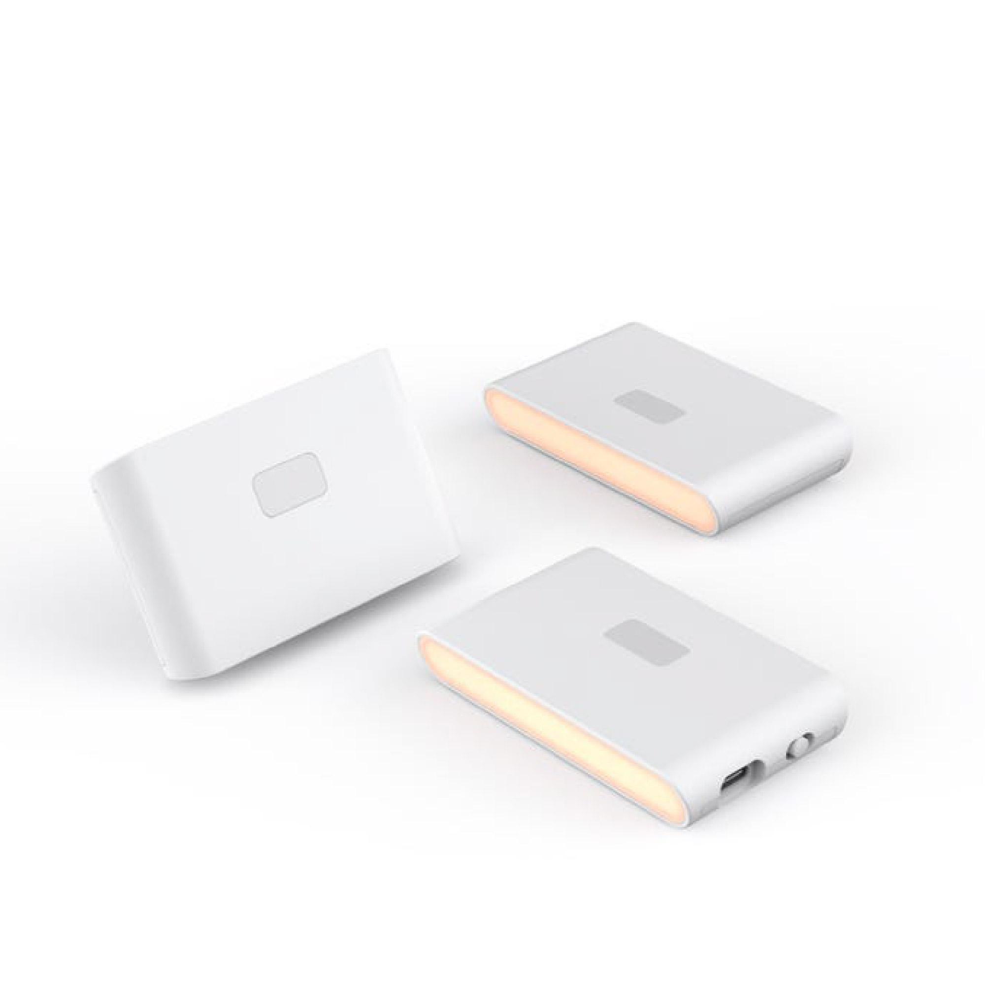 Wyze Night Light — Rechargeable Motion-Activated Soft Lights with Dusk-to-Dawn Scheduling, Warm & Soft White Step Lights