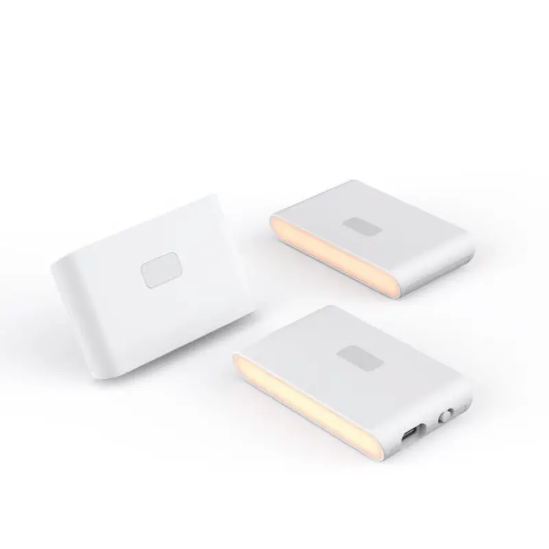 Wyze Night Light — Rechargeable Motion-Activated Soft Lights with Dusk-to-Dawn Scheduling, Warm & Soft White Step Lights