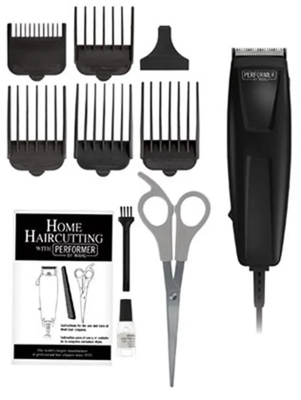 212 MAIN 10-Piece Dog & Cat Grooming Hair Clipper Kit (9314-600) - Quick Cut Clipper, Blade Guard, Cleaning Brush, Blade Oil