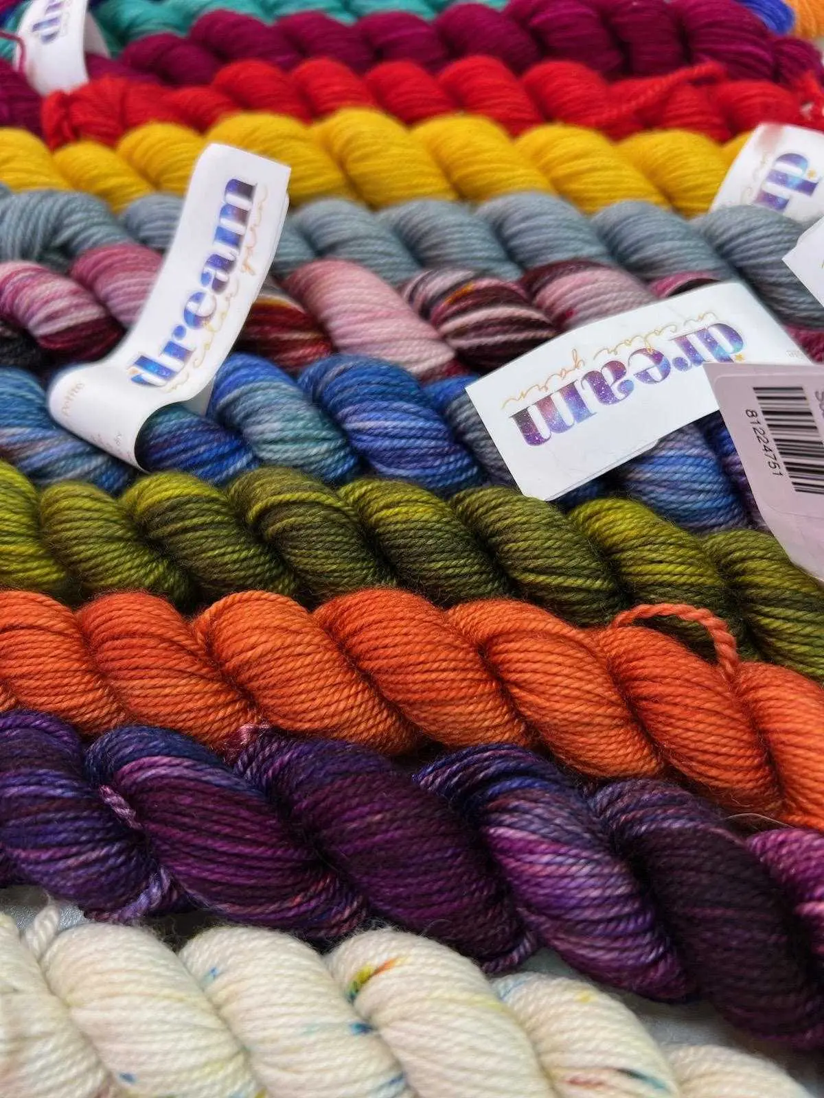 Dream in Color Smooshy Cashmere Mini Fingering Knitting Yarn