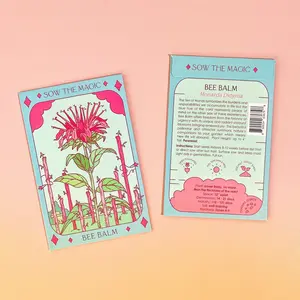 Bee Balm Tarot Garden + Gift Seed Packet - Sow The Magic
