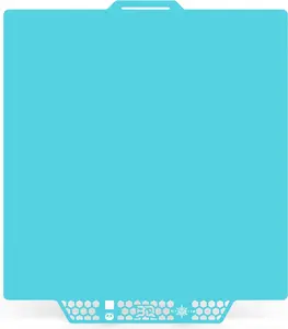 CryoGrip Pro Glacier 257x257mm Panda Build Plate for Bambu-Lab P1S/P1P/P2S/X1C/X1E/X2D/A1 3D Printer Double Sided Upgrade Build Plate Removable Surface Platform