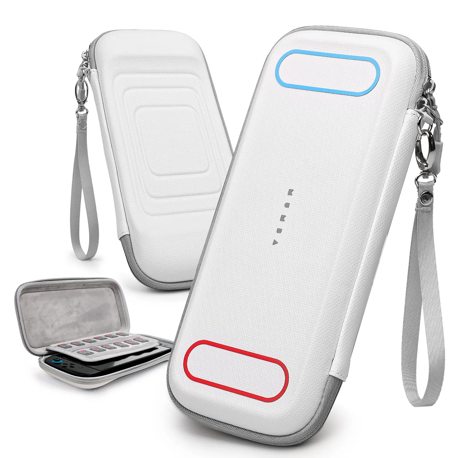 White Minimalist Carry Pouch